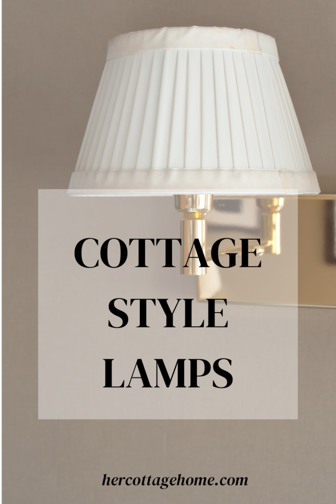 cottage style lamps